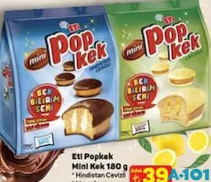 ETİ POPKEK MİNİ KEK 180 G ETİ POPKEK MİNİ KEK 180 G